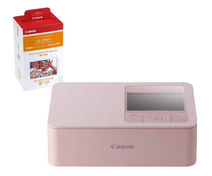 Drukarka do zdjęć Canon SELPHY CP1500 różowa + papier RP-108 108 szt